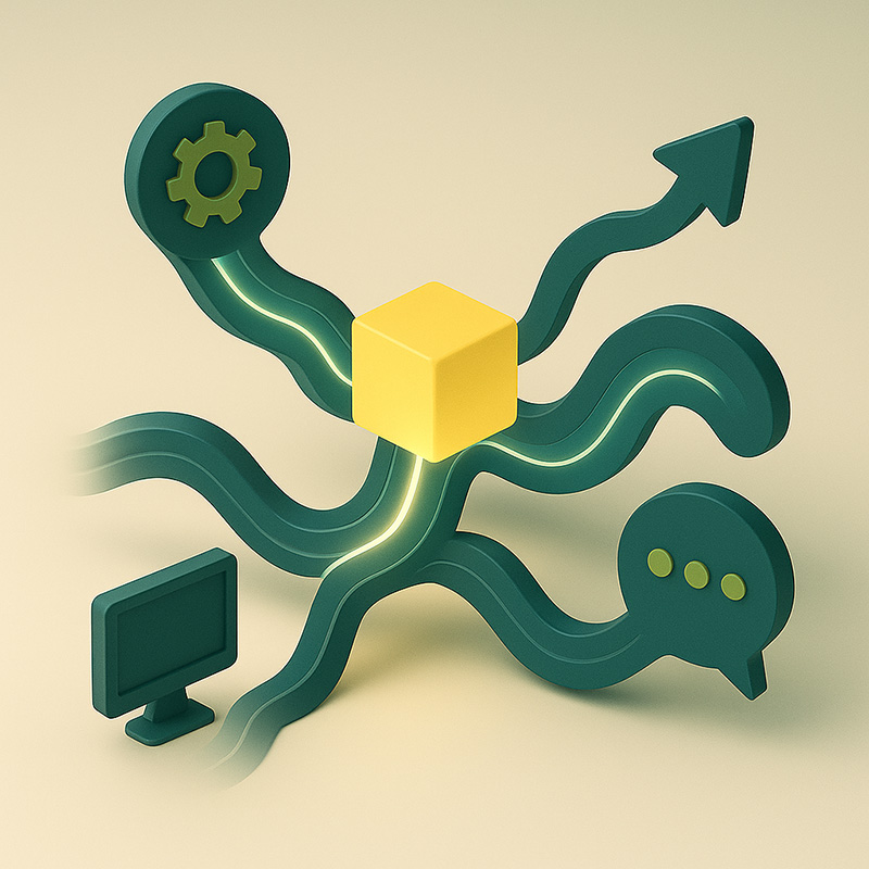 Mann erhält eine eine Online Marketing Strategie Beratung am Bildschirm