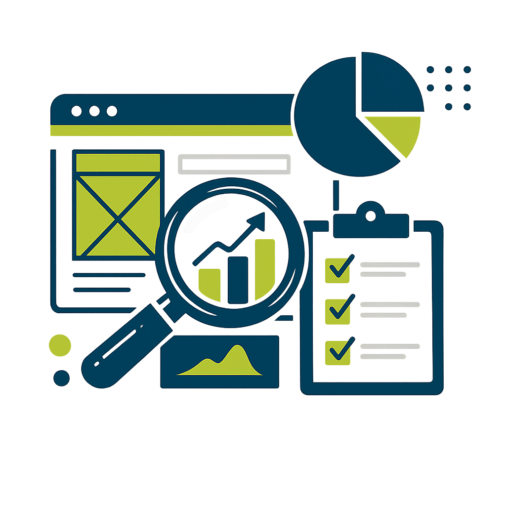 website-potentialalalyse Symbolbild für Digitalstrategie als Beispiel für die Leistungen einer Webagentur